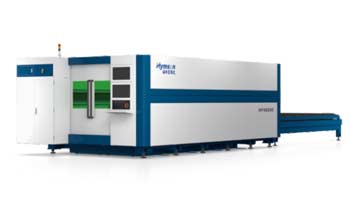 HF‑C Series enclosed dual‑pallet fiber laser